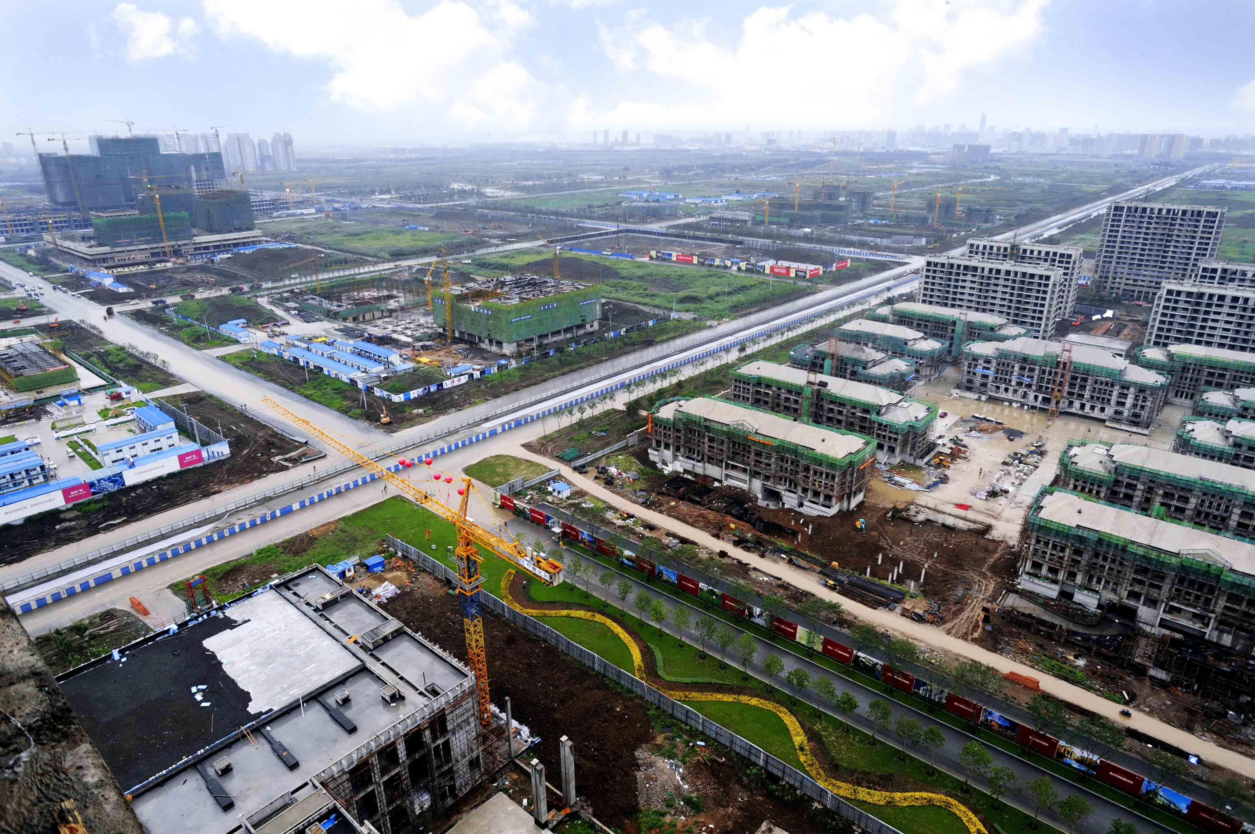 沈陽渾南新城路網工程